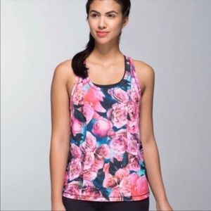 Lululemon floral tank